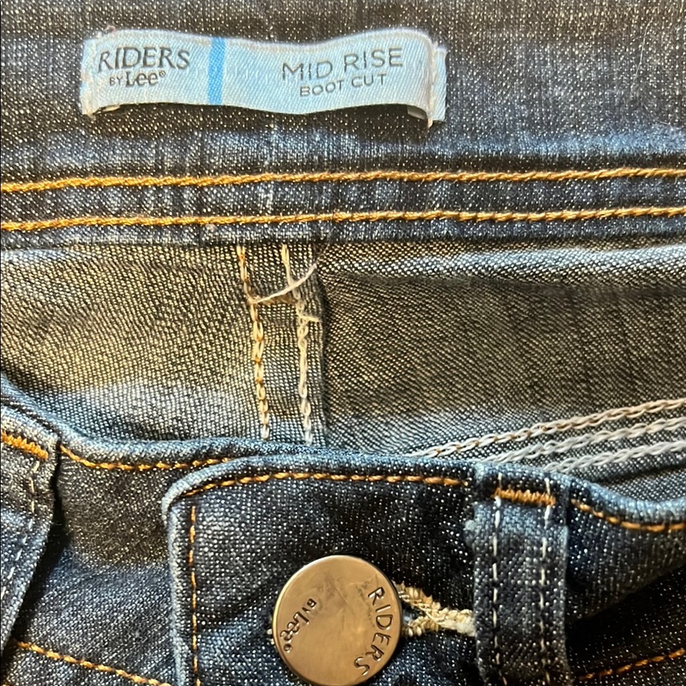 Riders by Lee Women's Boot Cut Jeans - Dark Blue - Picture 2 of 5